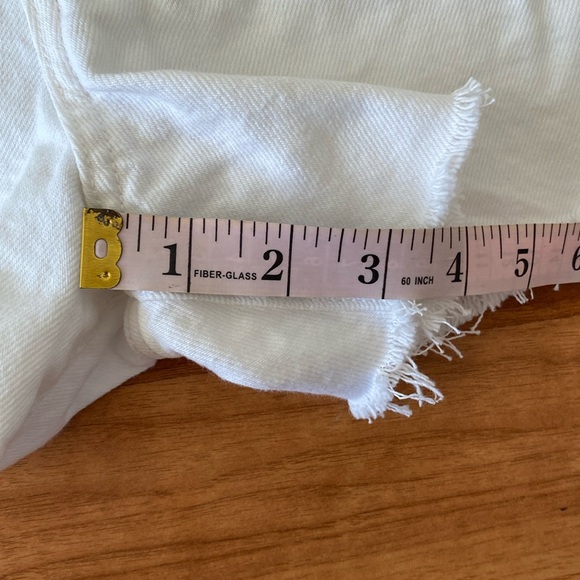 ❤️ Mango White Cotton Shorts Size 4 EUR 36 NWOT - Picture 9 of 14